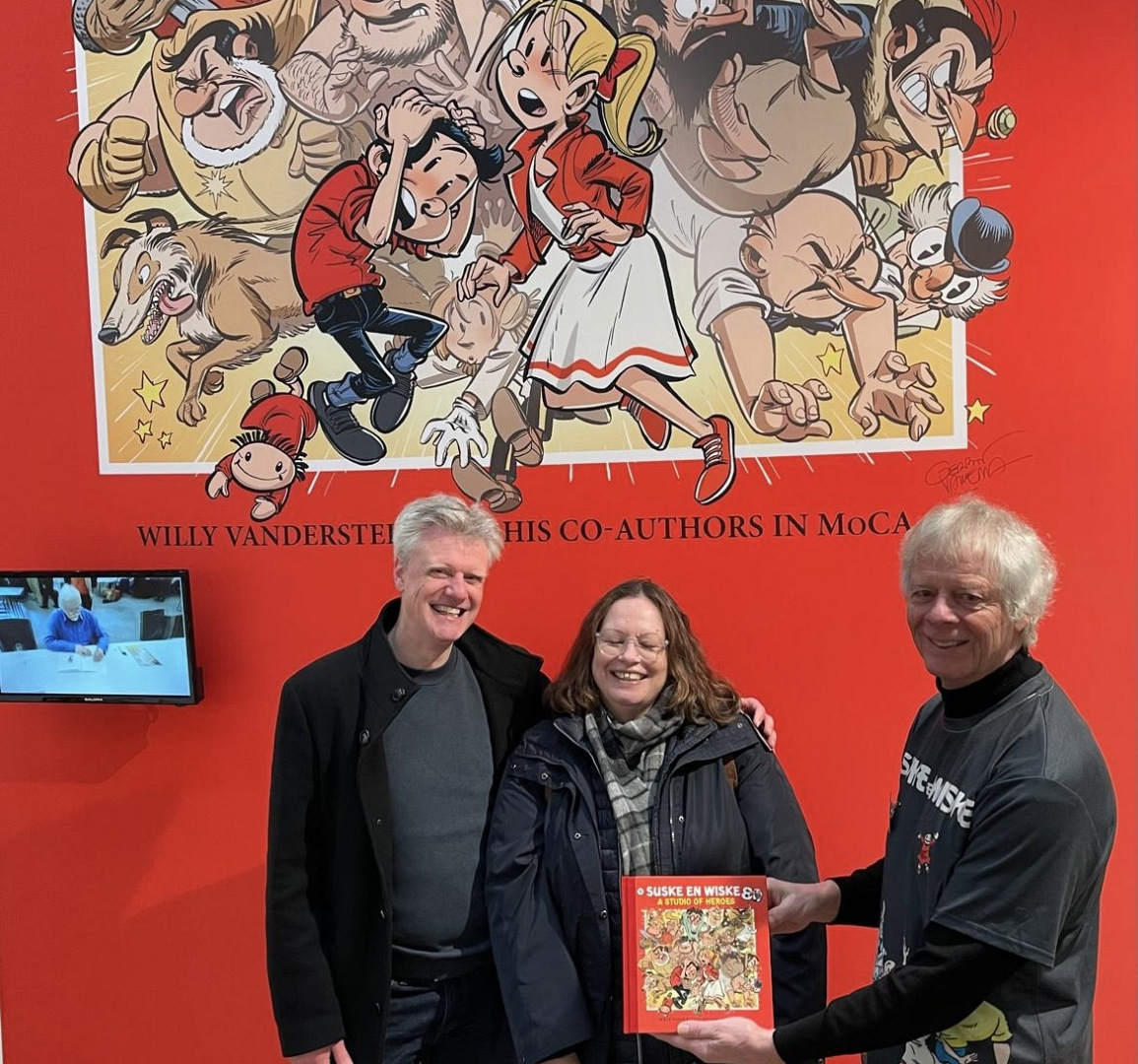 3000ste bezoeker Vandersteen tentoonstelling