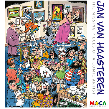 Tweede druk Luxe catalogus 'Jan van Haasteren - The Missing Pieces of a Comic Artist'