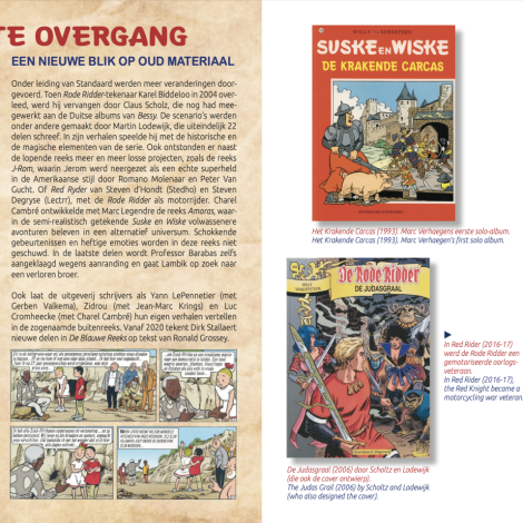 Golden Crowdfund Editie 'Suske en Wiske 80, 'A studio of heroes'