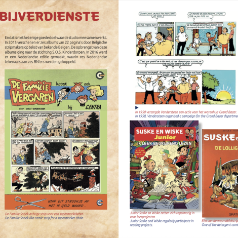 Golden Crowdfund Editie 'Suske en Wiske 80, 'A studio of heroes'