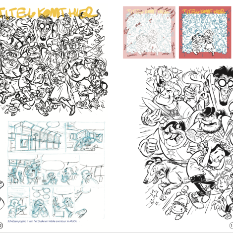 Artbook 'Suske en Wiske in het MoCA''