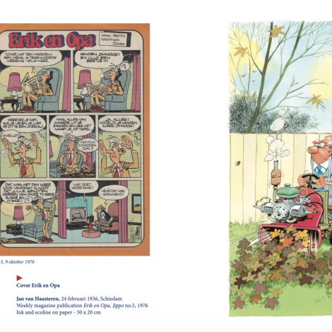 Luxe catalogus 'Jan van Haasteren - The Missing Pieces of a Comic Artist'
