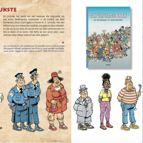 Luxe catalogus 'Jan van Haasteren - The Missing Pieces of a Comic Artist'