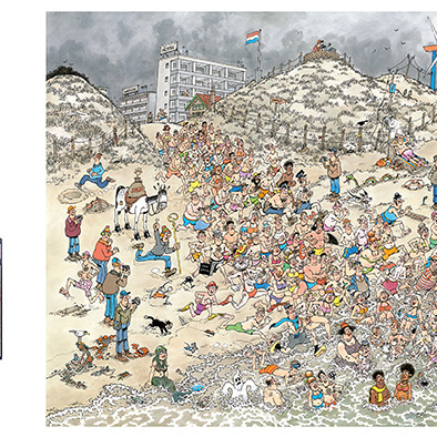 Tweede druk Luxe catalogus 'Jan van Haasteren - The Missing Pieces of a Comic Artist'