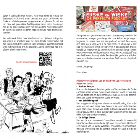 Luxe catalogus 'Suske en Wiske 80, 'A studio of heroes'