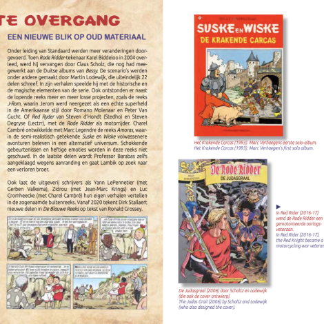 Luxe catalogus 'Suske en Wiske 80, 'A studio of heroes'