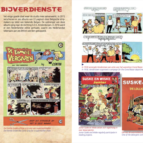 Luxe catalogus 'Suske en Wiske 80, 'A studio of heroes'