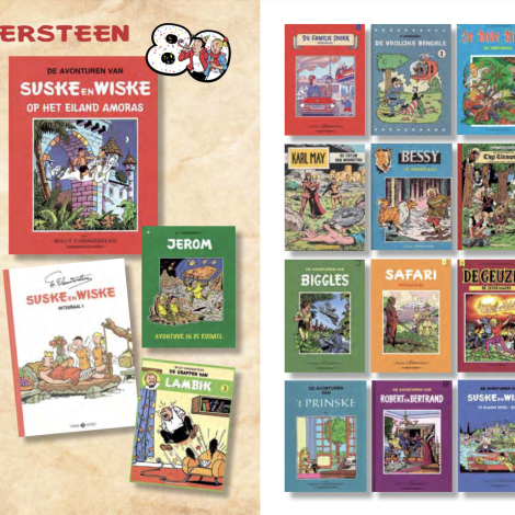 Luxe catalogus 'Suske en Wiske 80, 'A studio of heroes'