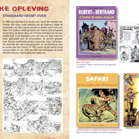Luxe catalogus 'Suske en Wiske 80, 'A studio of heroes'