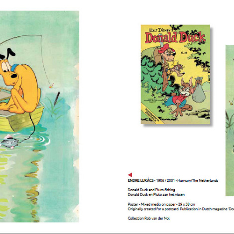 Tweede druk Luxe Catalogus ’70 jaar Vrolijk Weekblad Donald Duck’