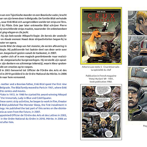  Luxe catalogus European Masters of Comic Art