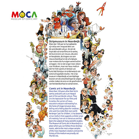  Luxe catalogus European Masters of Comic Art
