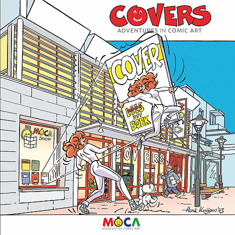 Luxe catalogus 'COVERS, adventures in comic art'