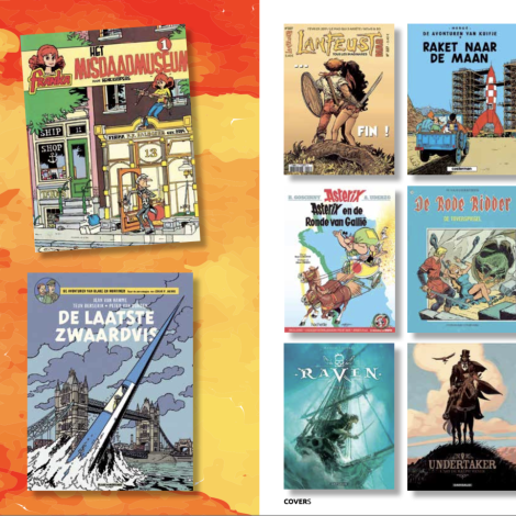 Luxe catalogus 'COVERS, adventures in comic art'